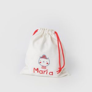 Bolsa merienda gato
