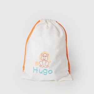 Bolsa ropa león