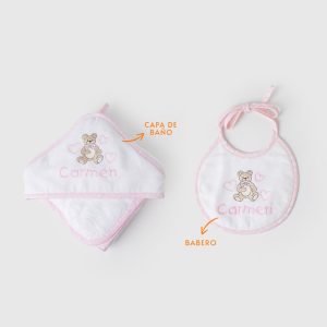 Mini pack oso rosa