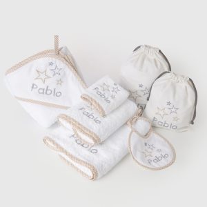 Pack completo Retri Kids estrellas grises