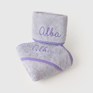 Pack especial: capita + toalla morado
