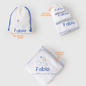Pack viajero estrellas azules
