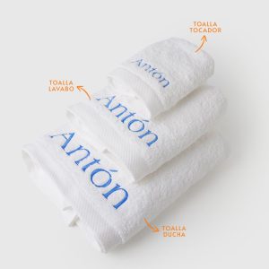 Toalla blanca